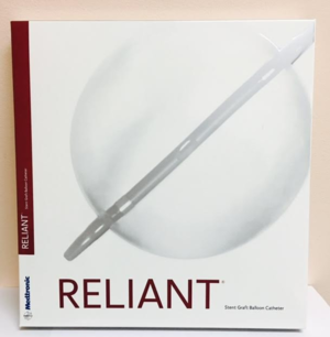 Medtronic Reliant  stent graft balloon catheter AB46