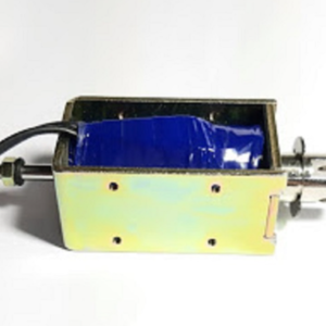 Open Frame Solenoid, push or pull, DC voltage