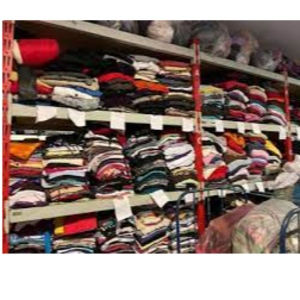 Unsorted and sorted Used Garments
