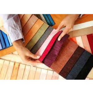 Different type of textiles.