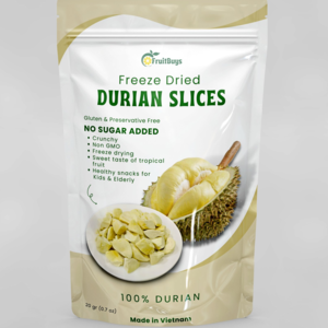 Experience the Fresh and Nutritious Tropical Fruit with Freeze-Dried Durian