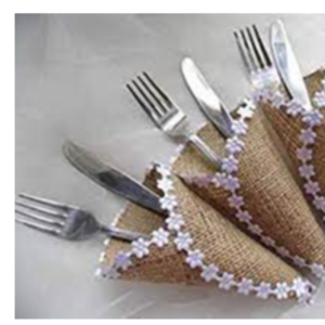 Jute table ware