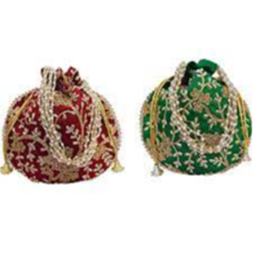 Embroidery Potli Matka