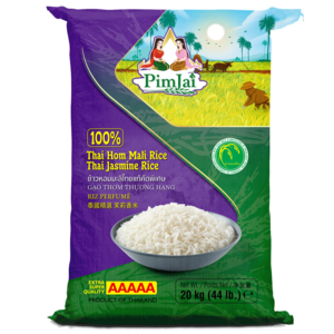 100% Pure Thai Hom Mali Rice (Pure Thai Jasmine Rice)