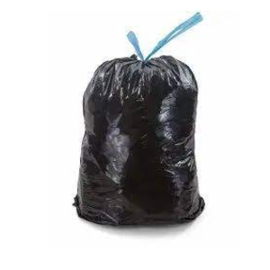 Garbage bags with drawstring