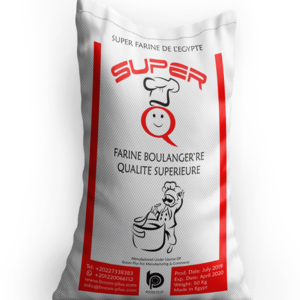 Wheat Flour 50 kg t55 Super Q Brand Flour made in Egypt Atta Chakki High Quality Flour