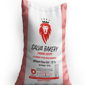 Whole Wheat Flour 50 kg t55 Salva Bakery Brand Flour Egyptian Product Atta Chakki  ISO Certified Bulk Price