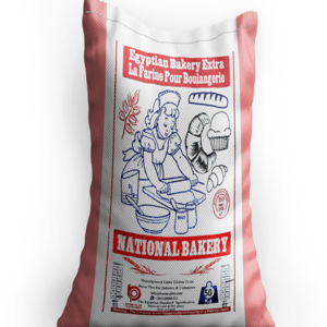T55 National Bakery Brand Flour Wheat Flour 50 Kg All Purpose Flour Egyptian Product Att Chakki Made in Egypt