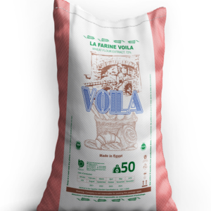 All-Purpose Wheat Flour 50 kg Voila Brand made in Egypt Atta Chakki