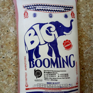 Big BOOMING brand  50 KG FLOUR  best price high quality made in Egypt