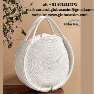 cotton shoulder bag