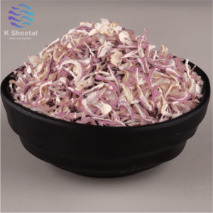 dehydrated pink onion kibbled