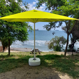 Outdoor Garden Pub Hotel Patio Sun Umbrella with Pulley Mechanism