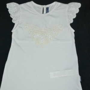 Girl's short sleeve & Sleeve less solid dyed t-shirt.