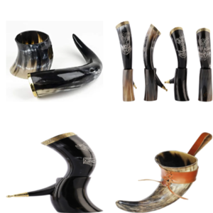 horn wine mug
