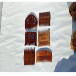 wooden comb
