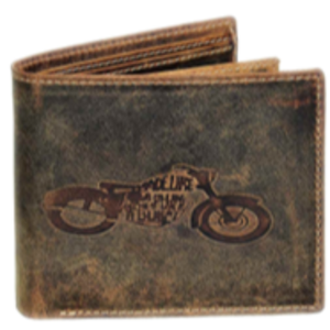 Bifold Leather Wallet A02