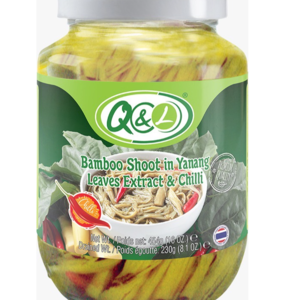 bamboo shoot in yanang leaves extract & chilli