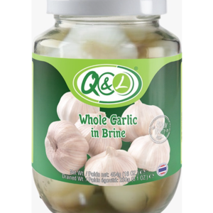 whole garlic in brine