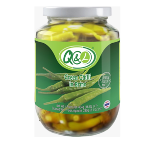 green chilli in brine