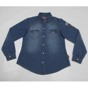 Kids denim Shirt.