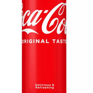 Coca Cola Soft Drink / Original coca cola 330ml cans. Coca Cola bottle
