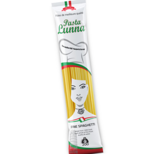 Dried pasta spaghetti Lunna 200gm | African pasta spaghetti  | Wholesale pasta spaghetti