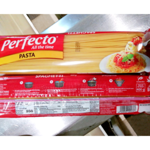Perfecto pasta brand 400g  high quality Spaghetti - Certificates available ISO 9001 and HALAL for Wholesale Egyptian Production
