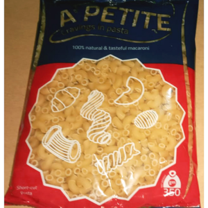 A'Petite Dry Pasta Short-cut Italian quality Egyptian origin Delicious taste Hot Selling brand
