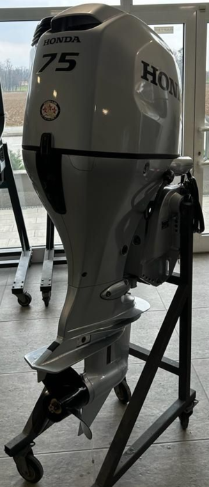 New Honda 75hp 4 Stroke 25 Shaft Outboard Motor