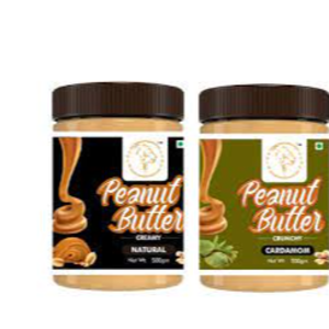 NATURAL (ELAICHI) PEANUT BUTTER (CREAMY/CRUNCHY)