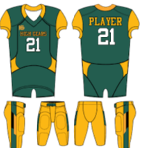 American Football Uniform