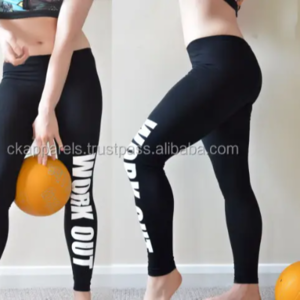 Custom printed work out leggings