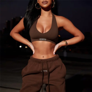 Women Halter Yoga Crop