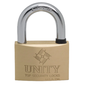 Unity Brand GGRK Brass Water Proof Small Padlock with Tube Keys