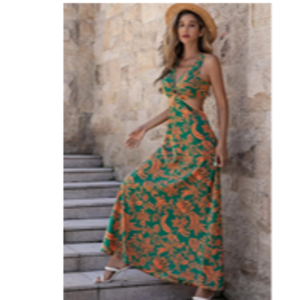 Women's silk dress