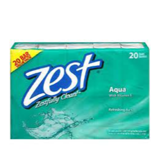 Zest Bar Soap Aqua