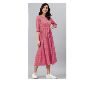 Fabric cottan katha S disgion gown
