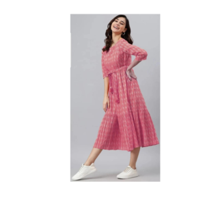 Fabric cottan katha S disgion gown