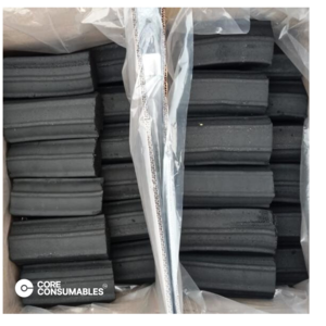 Hexagonal Coconut Shell Charcoal Briquettes