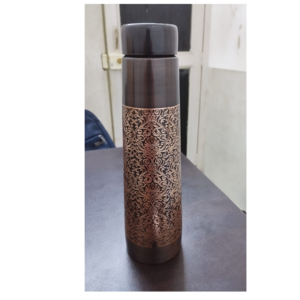 Antique Copper Water Bottle 600ml, 850ml, 1000ml