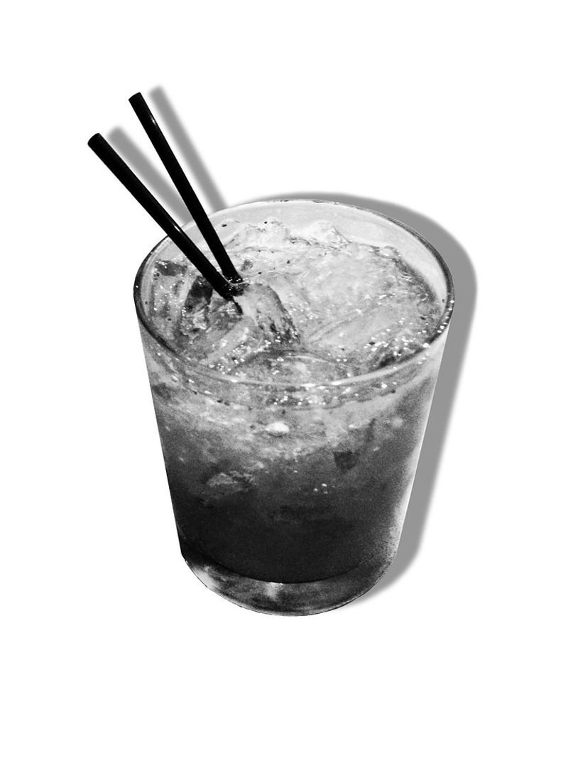 Flexible Black Straws