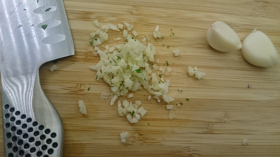 Onions, garlic, ginger