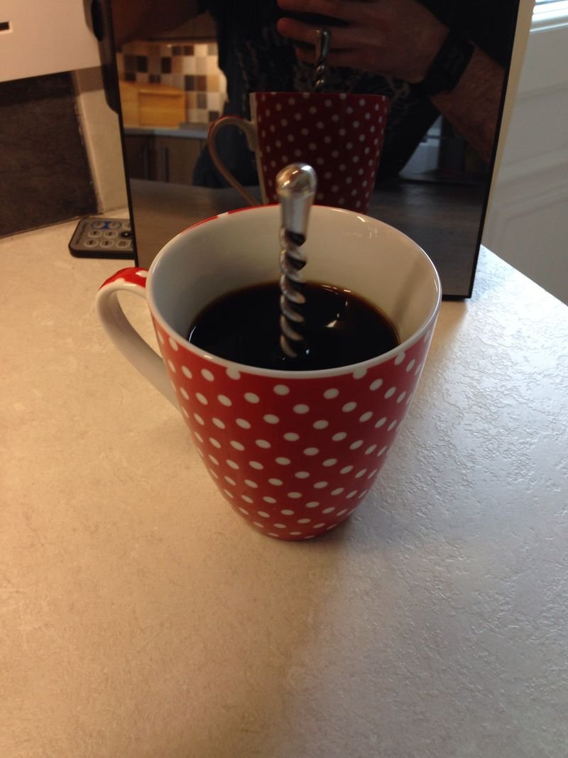 Ceramic Cup With Spoon