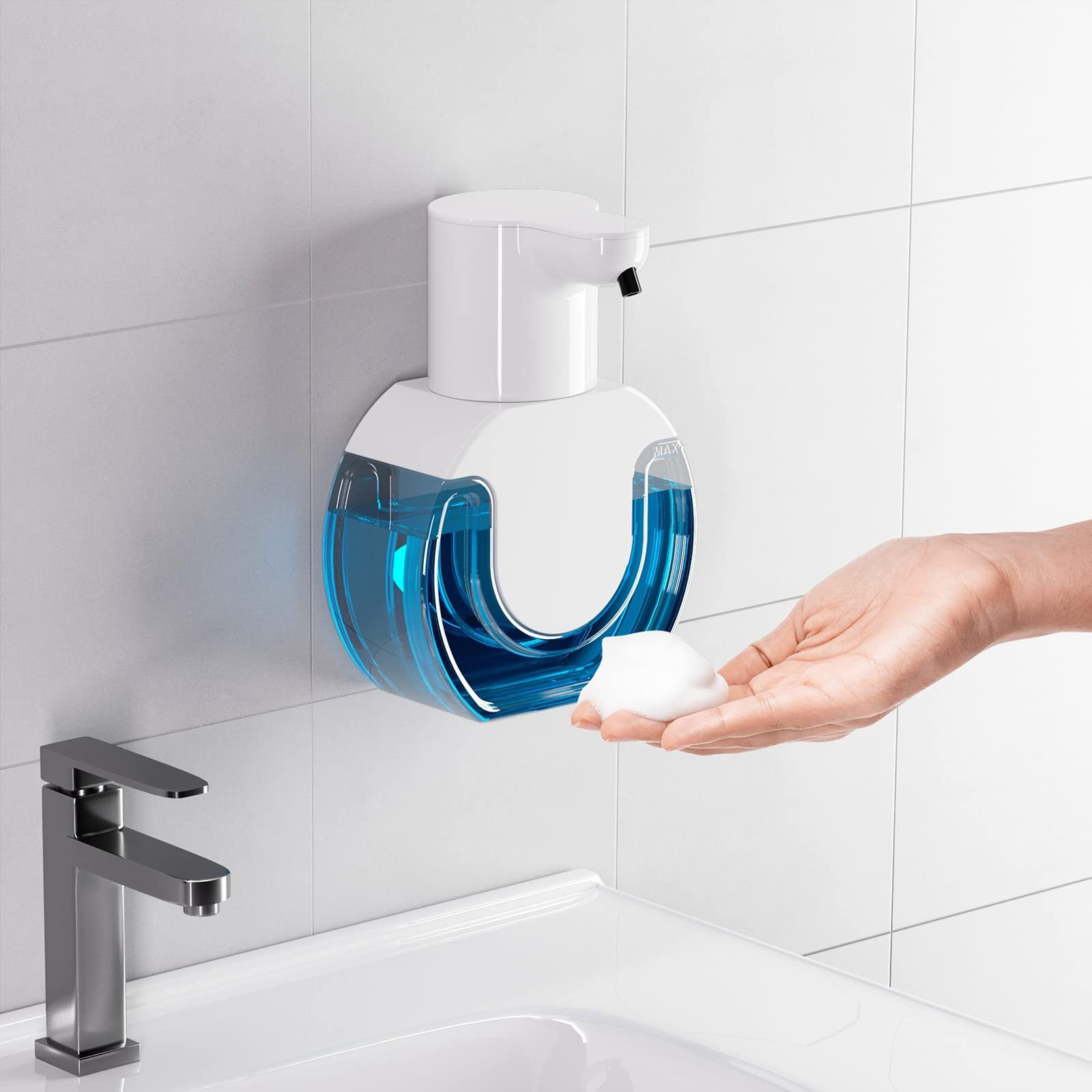 Hand Disinfection Stand With Steam Effect