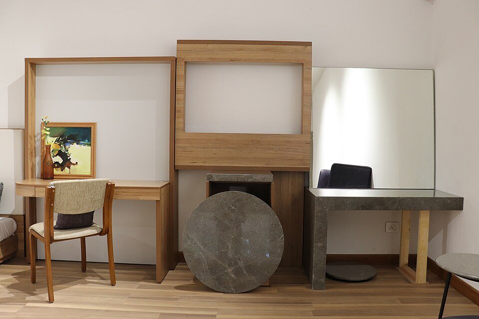 Indoor Furniture – Wood, Metal, Marble, Mixed Material Combinations