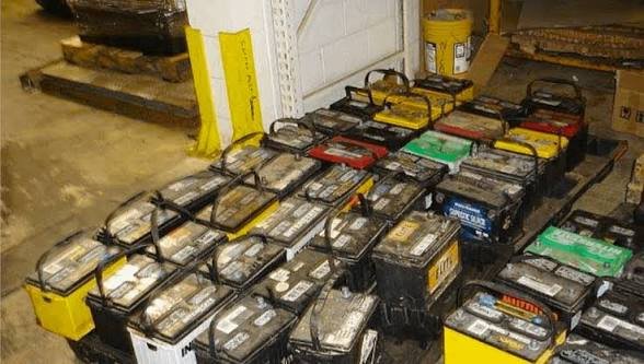 Lithium battery scrap