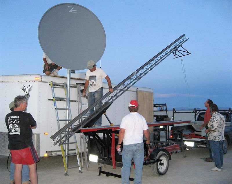 Industrial mobile light tower