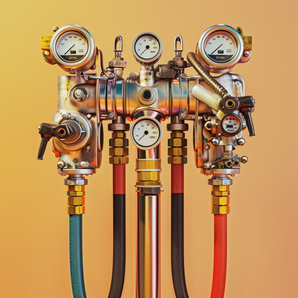 Pressure Gauge, Temperature Gauge Manifolds
