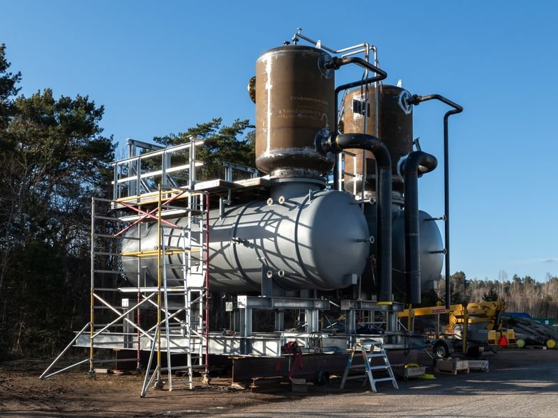 Veera D25C Continuous Converting Black oil to Diesel fuel refinery distillation plant